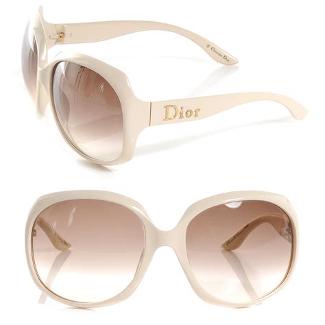 Christian Dior White Women's Sunglasses .